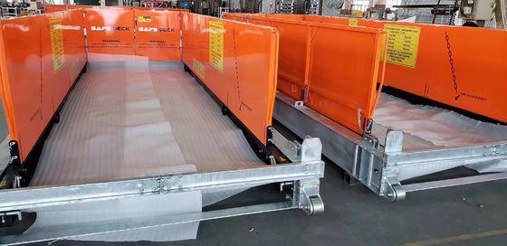 Bom preço 3200 mm Largura plataforma de carga de guindaste retrátil Cantideck MLP3200 on-line