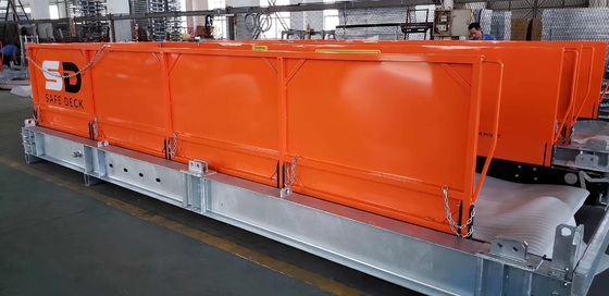 Materiais retráteis Cantideck 4200mm Largura Plataformas de carregamento de construção MLP4200