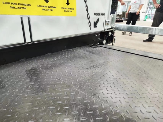 Deck de carga retrátil exclusivo MLP2800 Largura 2800mm Requisitos ajustáveis