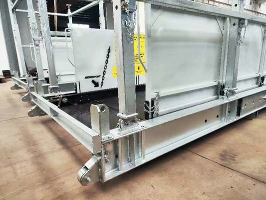 3.5m Plataforma fixa de tipo de guindaste Deck de carga FMLP3500 Largura 3500mm Certificado de carga total