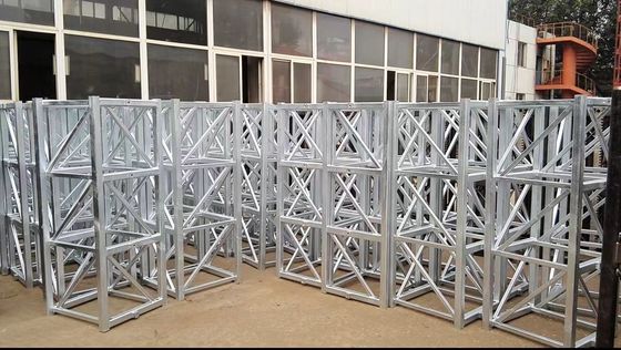 Bom preço Peças de elevação de passageiros de espessura de 4,0 mm Torre de mastro com rack para elevador de edifícios WICKHAM on-line