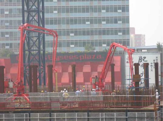 Bom preço Construção 13 metros bomba de concreto, 4kw colocador estático. on-line