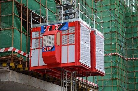 Localização do edifício SC200/200G Elevador de elevação de construção com inversor de frequência