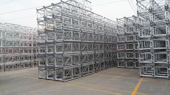 Bom preço Três parafusos de tomada hexadecimal tubos de aço 6.0mm Secção de mastro para elevação de edifícios on-line