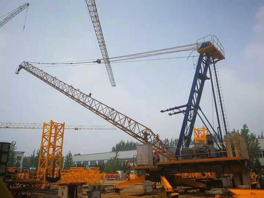 Bom preço Controle de Frequência 30m Jib Derrick Crane, 440V para Desmontagem Crane de Construção de Escalada Interior on-line