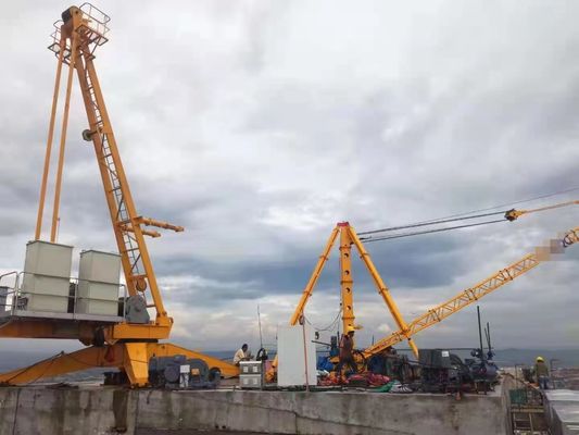 Controle do inversor 60HZ 3ton Construção torre guindaste para elevação de telhados