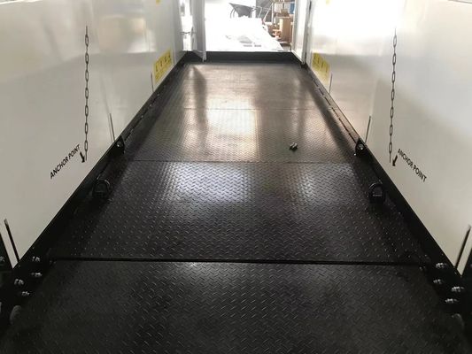 Plataforma de carga de guindaste retrátil 3,2 m Largura Para locais de construção de vários andares