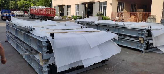 Localização de construção 3,2 m Plataforma de carga de materiais resistente à corrosão