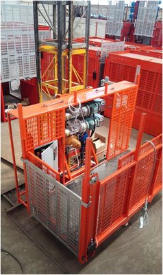 Pintura de 5000 kg Elevador para o transporte de materiais de construção