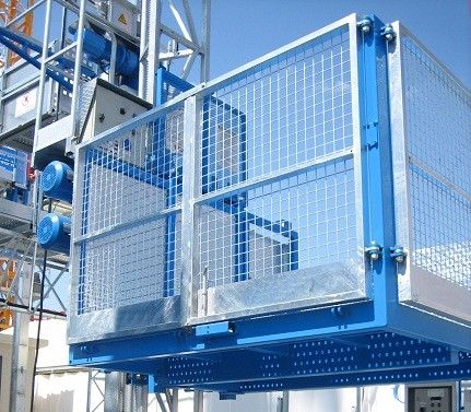 CE Double Cage 300m Material Elevador Construção para Armazém