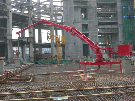 Bom preço Bomba de concreto em forma de R 17M Boom de colocação móvel Certificação CE on-line