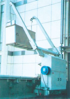 Bom preço Máquina de limpeza de vidro montada na parede do parapeito Cuna de alumínio para manutenção de edifícios on-line